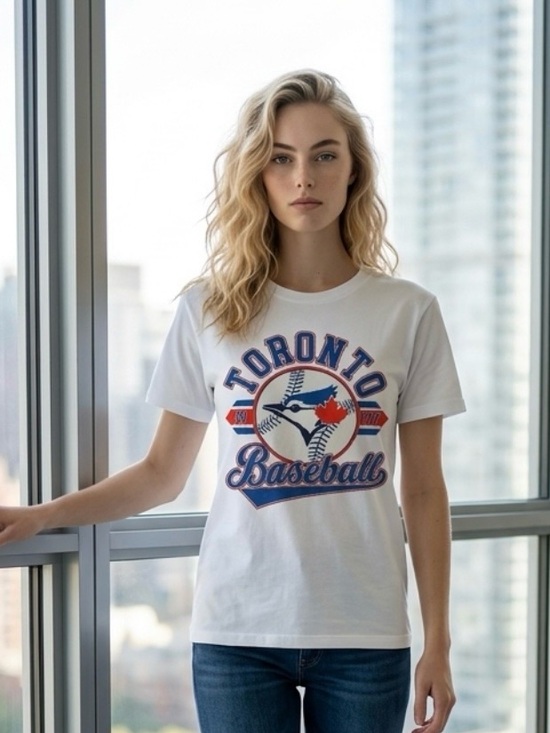 Other - 2 for $30 🆕 1977 Toronto Blue Jays Baseball Graphic Adult Short Sleeve Tee